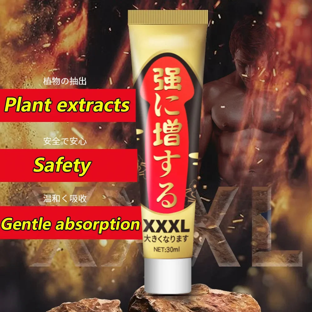 30ml Sex Lube Penis Enlargement Sexual Cream Sex Oil Delay Male Lubricant External Use Fast Effective Grow Bigger Sex Products