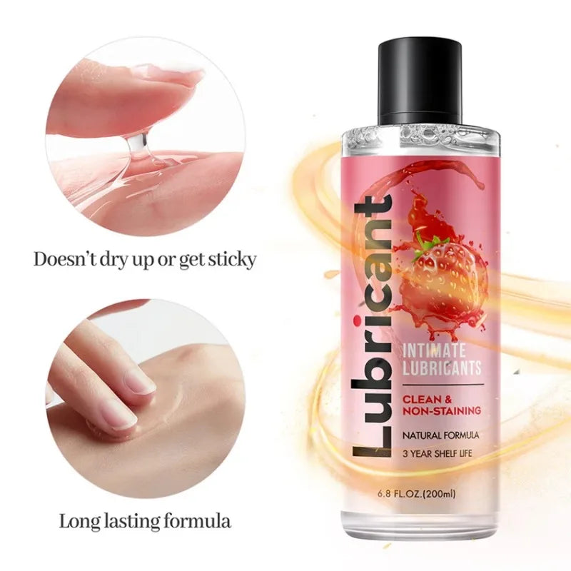 Lubricant for Sex Fruity Love Gel Anal Lubricantion Lubricants for Session Oil Water Based Lube Gay Vaginal Ora For Adult Toy