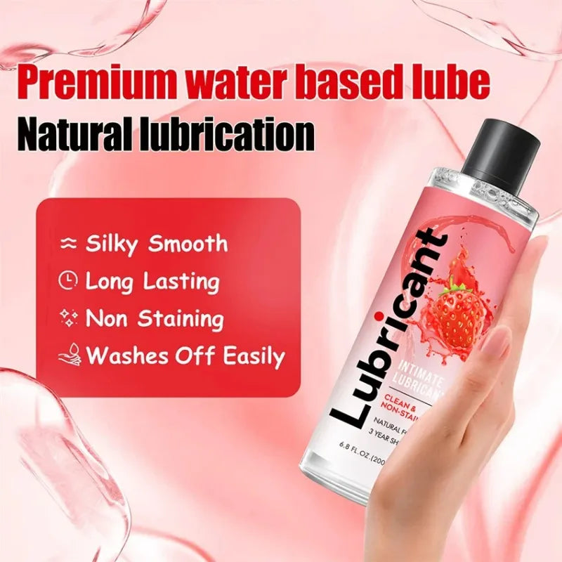 Lubricant for Sex Fruity Love Gel Anal Lubricantion Lubricants for Session Oil Water Based Lube Gay Vaginal Ora For Adult Toy