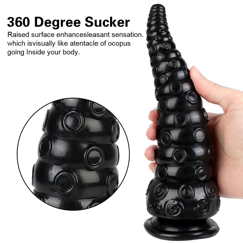 Anus Expansion Prostate Massager Dildo Octopus Butt Plug Massage With Suction Cup Anus Anal Plug Tentacle Dildos Sex Toys