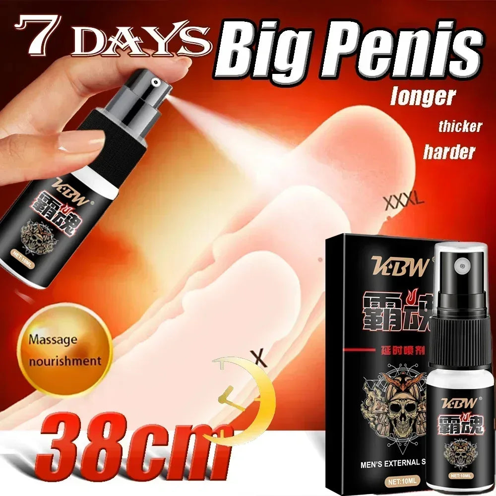 Man Lasting Long 60 Minutes Penis Enlargment Oil Sex Delay Spray Sex for Male External Use Anti Premature Ejaculation