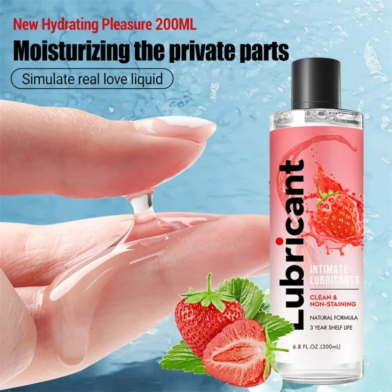 Lubricant for Sex Fruity Love Gel Anal Lubricantion Lubricants for Session Oil Water Based Lube Gay Vaginal Ora For Adult Toy