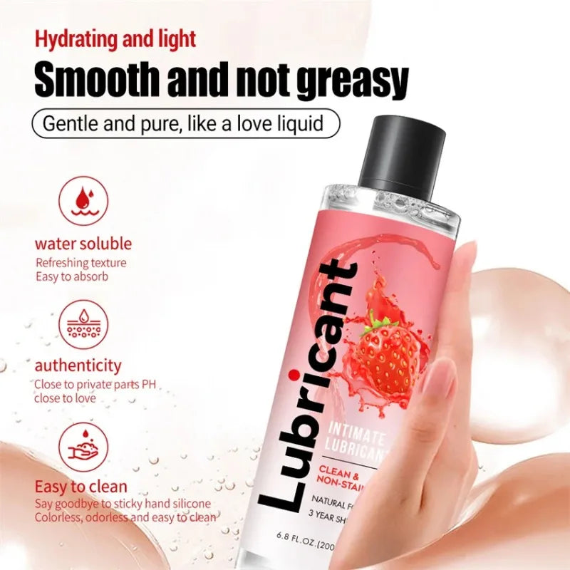 Lubricant for Sex Fruity Love Gel Anal Lubricantion Lubricants for Session Oil Water Based Lube Gay Vaginal Ora For Adult Toy