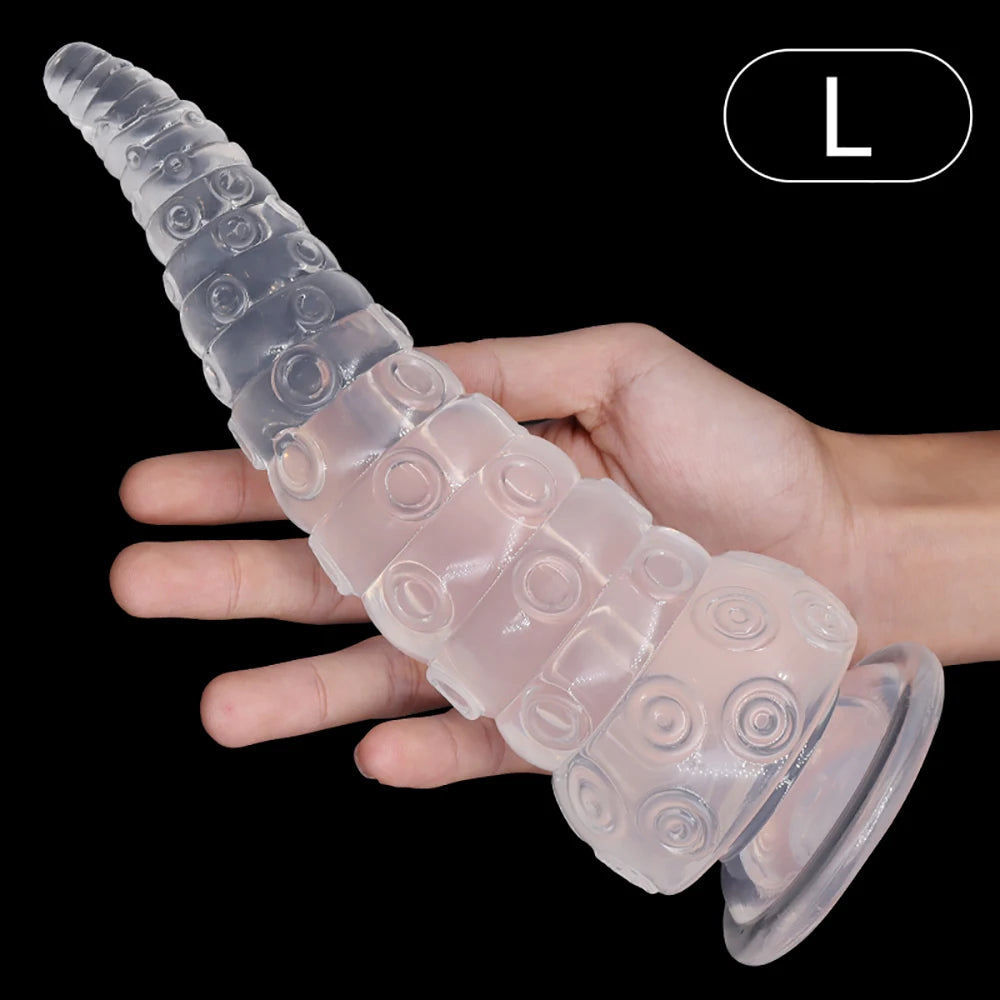 Anus Expansion Prostate Massager Dildo Octopus Butt Plug Massage With Suction Cup Anus Anal Plug Tentacle Dildos Sex Toys