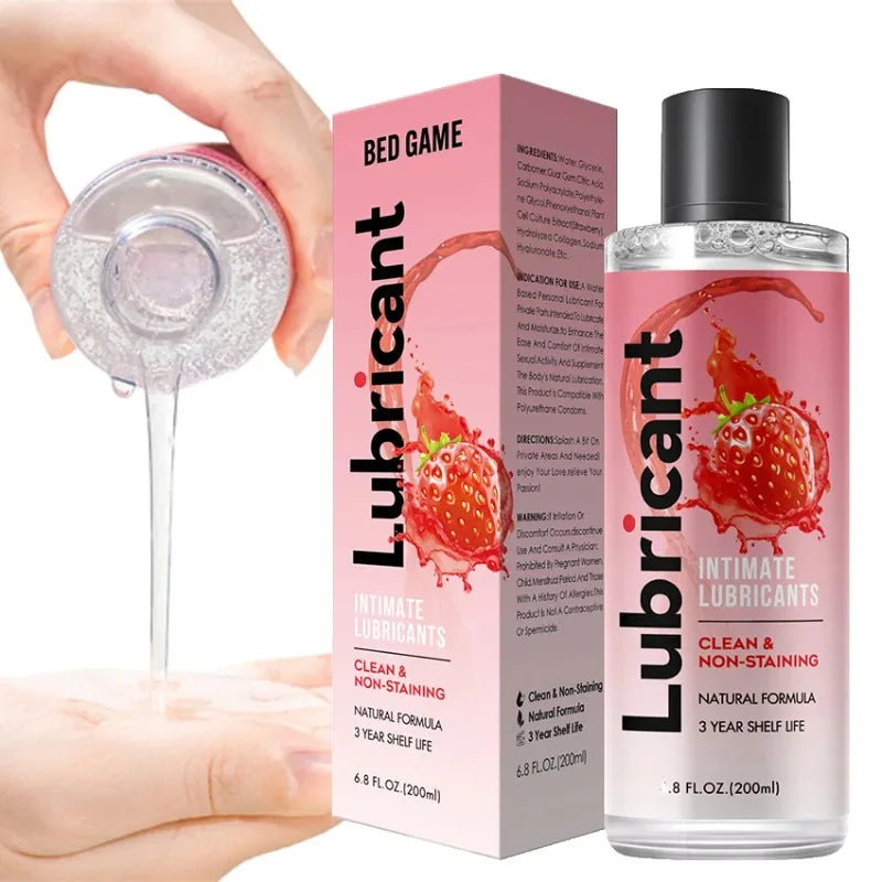 Lubricant for Sex Fruity Love Gel Anal Lubricantion Lubricants for Session Oil Water Based Lube Gay Vaginal Ora For Adult Toy